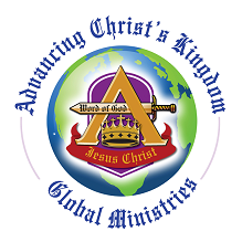 The logo for administering christ 's kingdom global ministries