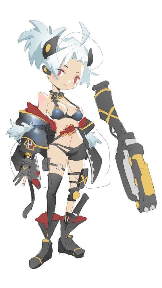 強司數位娛樂｜欲世觸發｜成人情色遊戲研發 Q版身形比例設計(正面)