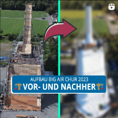Social Media Manager, Aufbau BIG AIR Chur