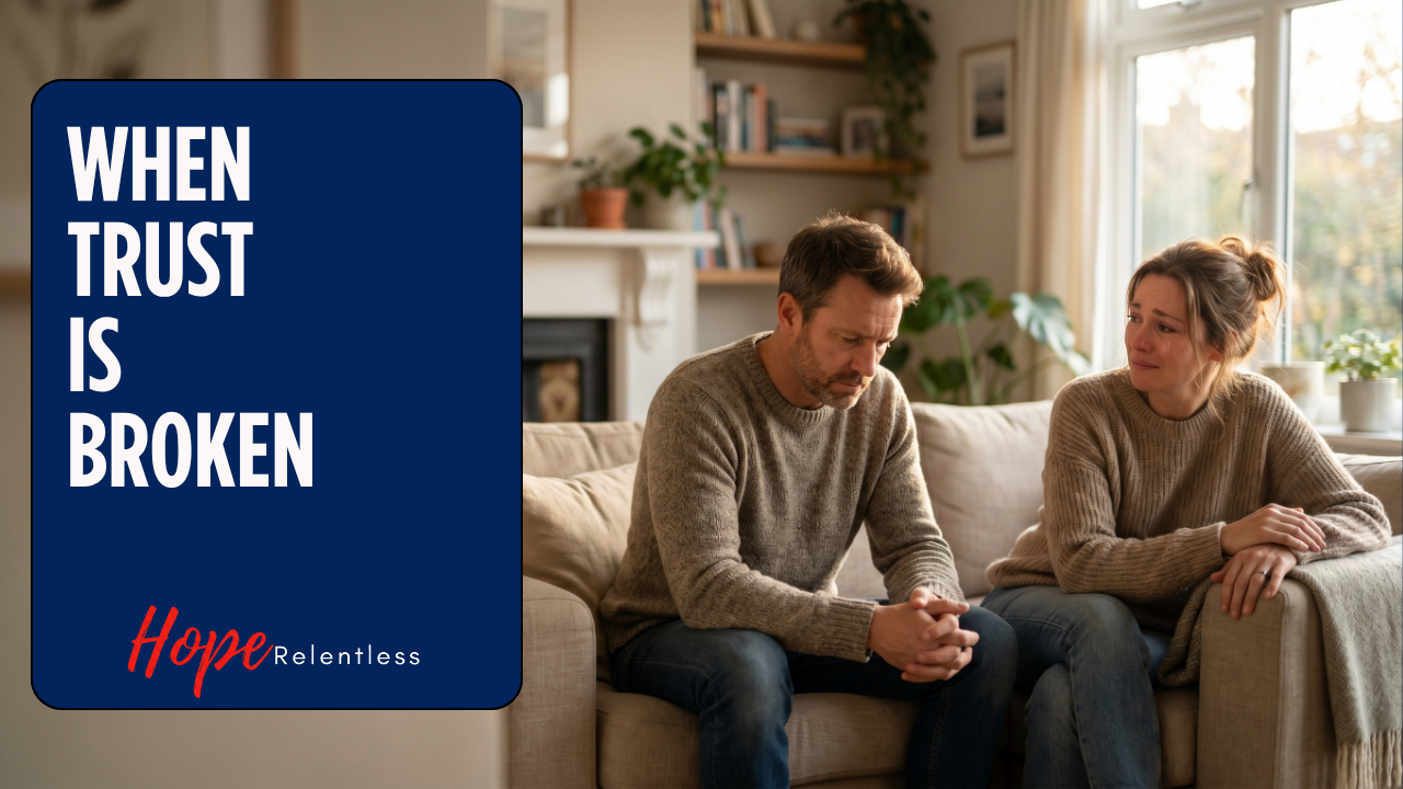 Chad and Sarah-Gayle discuss what to do when trust has been broken