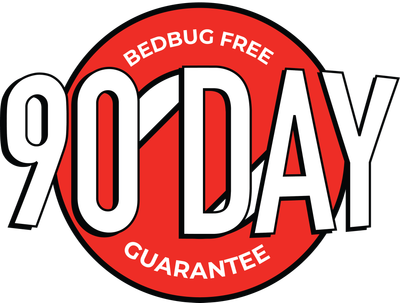 SOS Pest Control offer a 90-day bedbug free GUARANTEE. 