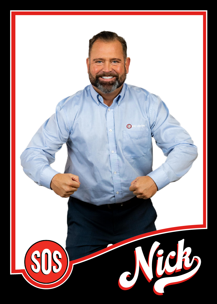 Tim, Senior Sales Representative, is now flexing his muscles in a silly pose.