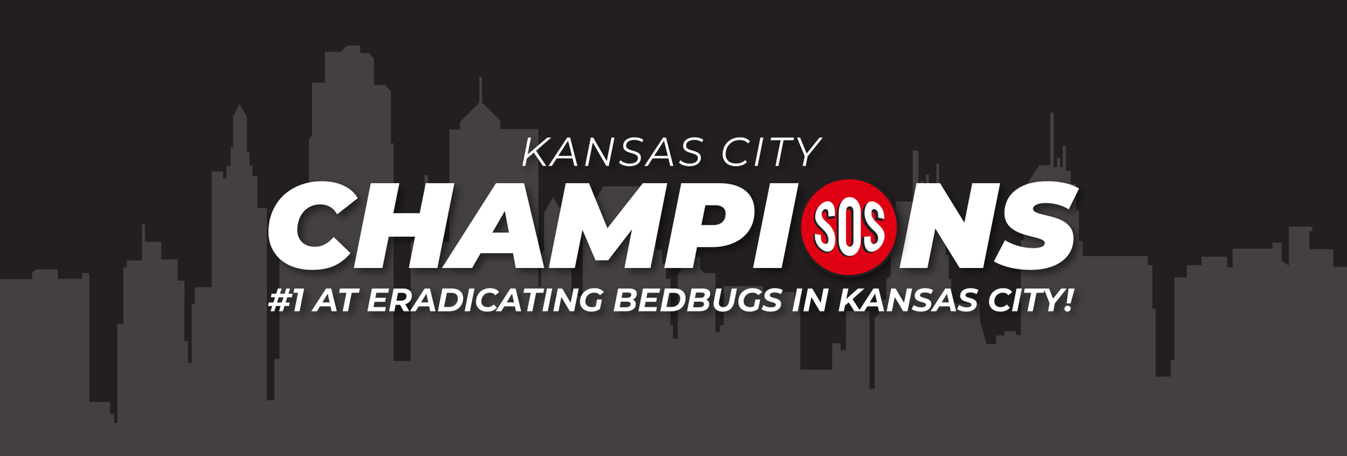 SOS is the champion of bedbug eradication in Kansas City. 