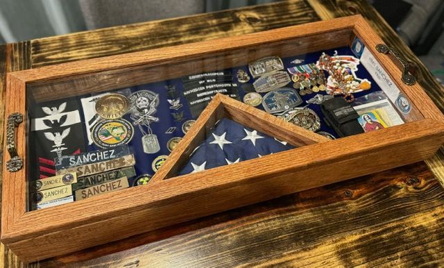 Amazon.com - Custom Personalized American Flag Display Case