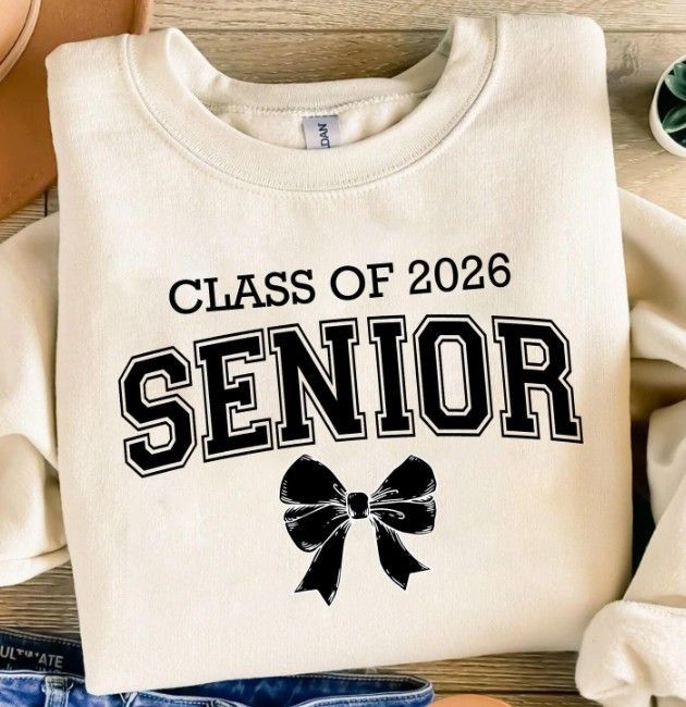 Senior Bow Print