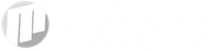 Logotipo com três barras verticais brancas dentro de um círculo cinza.
