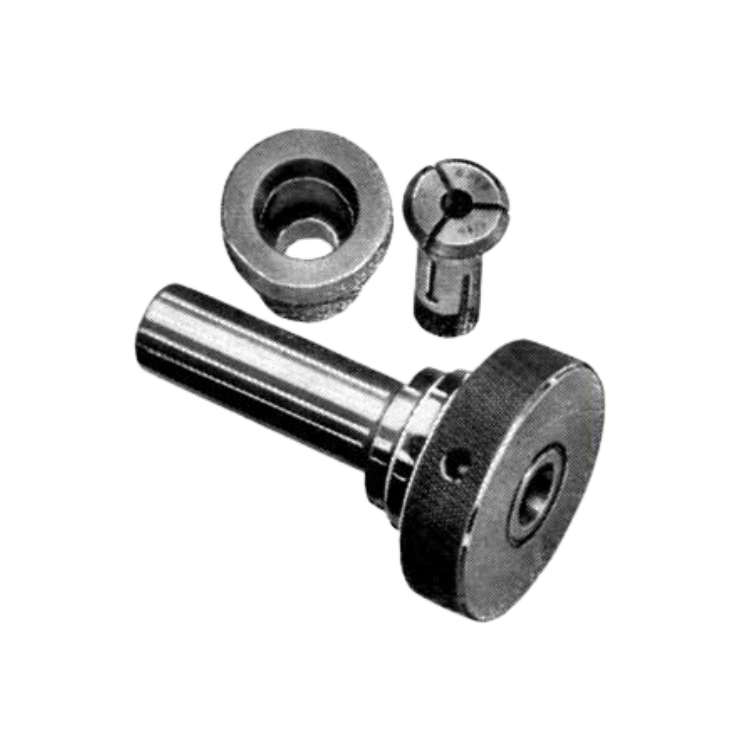 A black and white photo of a metal object with a hole in the middle