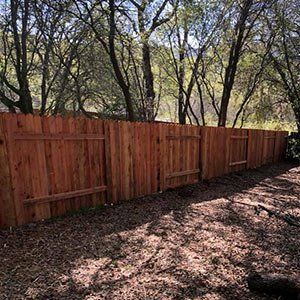 Wood Fence Repair — Regular Wood Fence in Auburn, CA