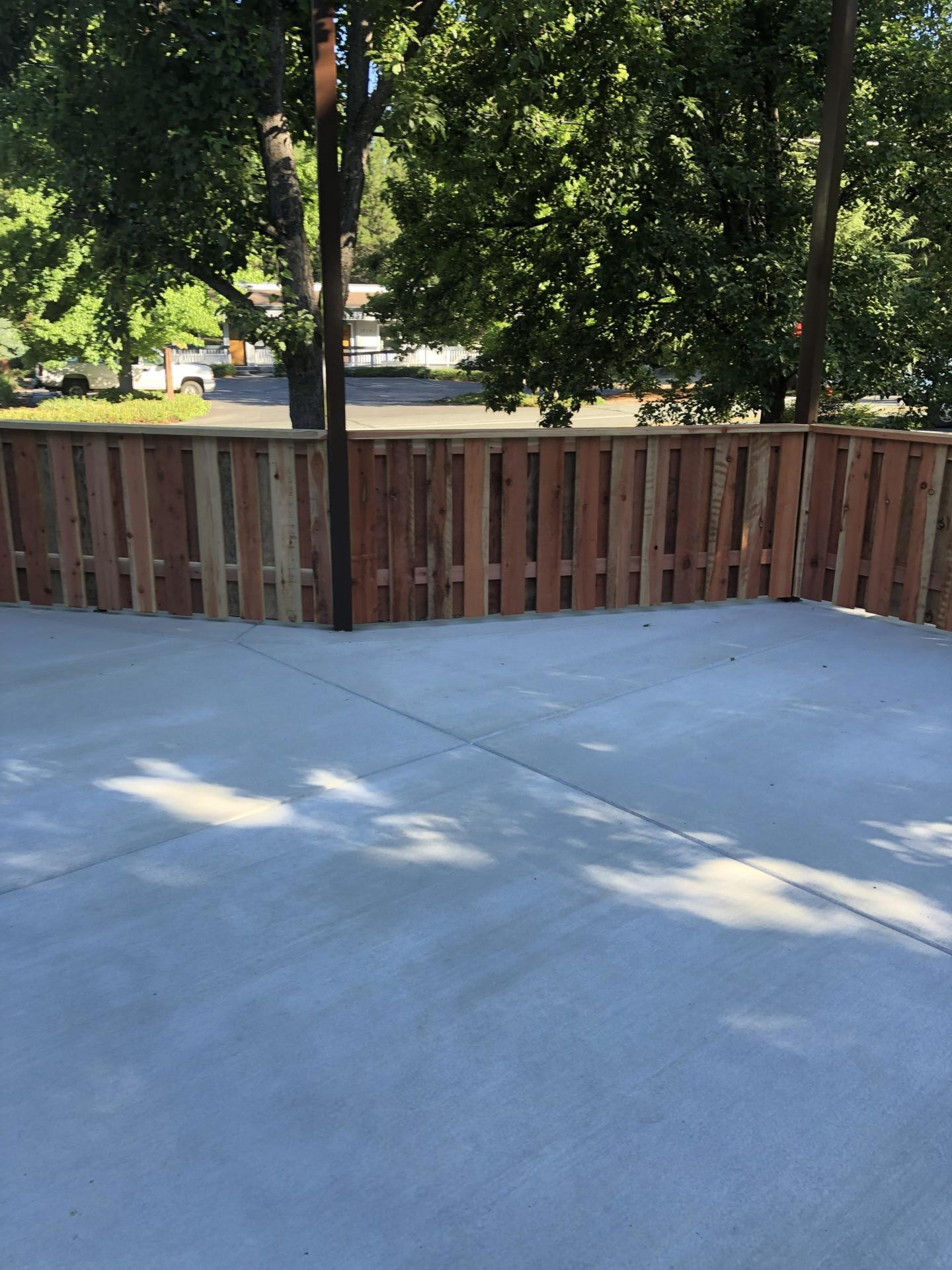 House Wood Fence — Built in Custom Fence in Auburn, CA