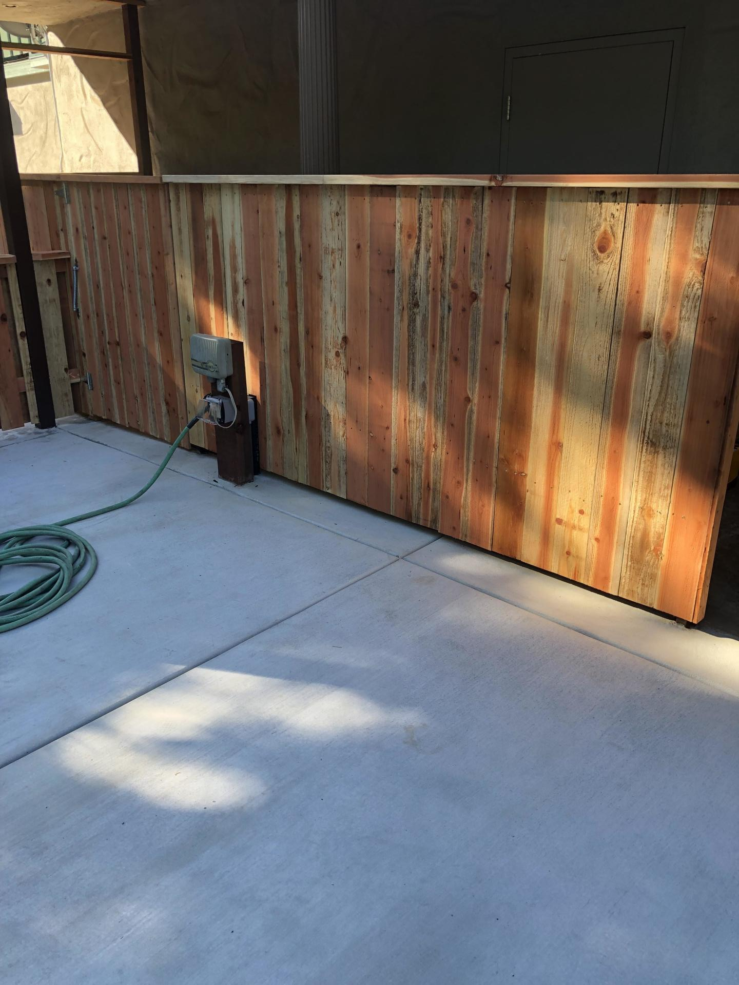 Quality Wood Fence — Rough Fence in Auburn, CA