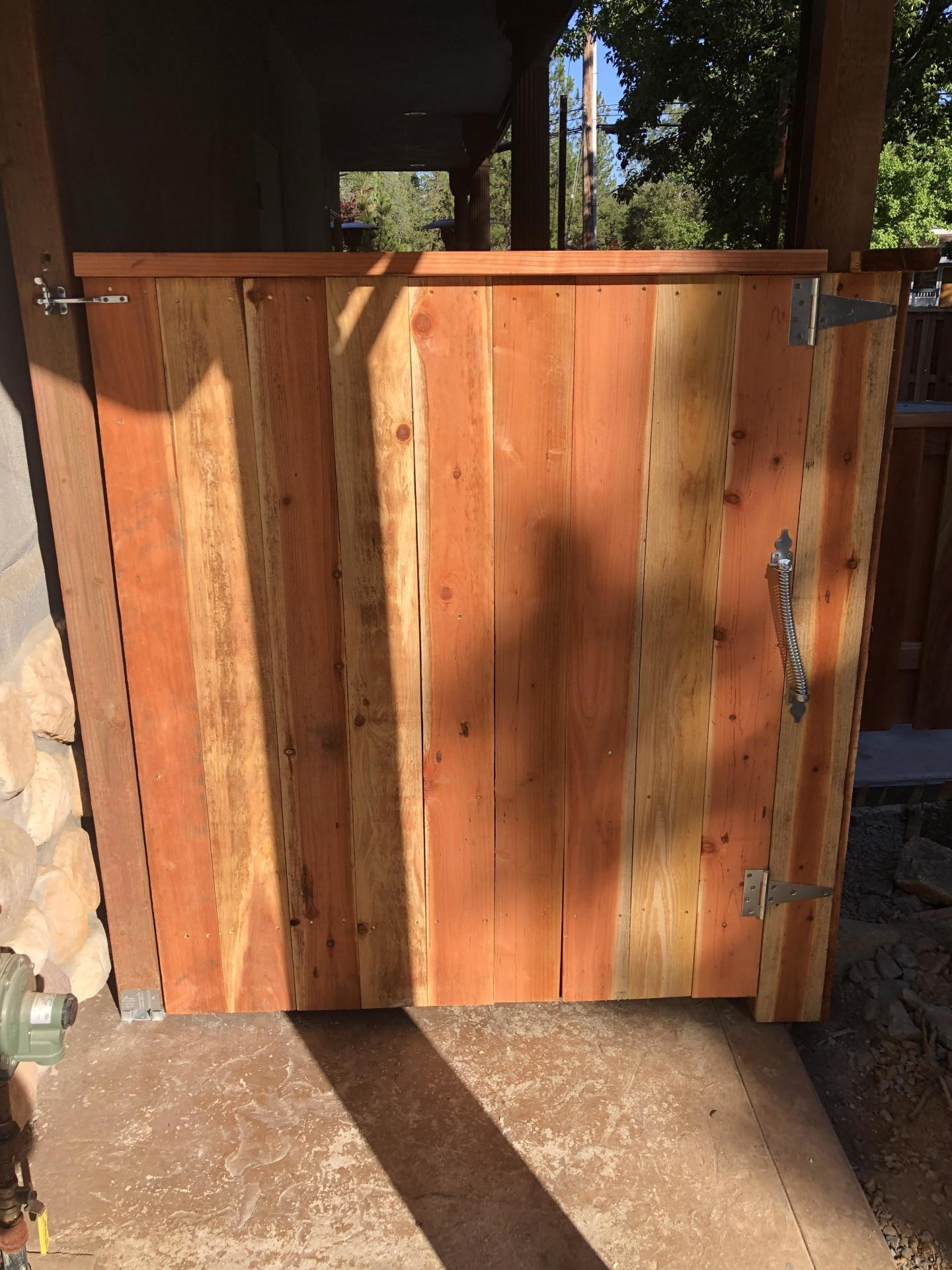 Wide Custom Fence — Backyard Fence in Auburn, CA