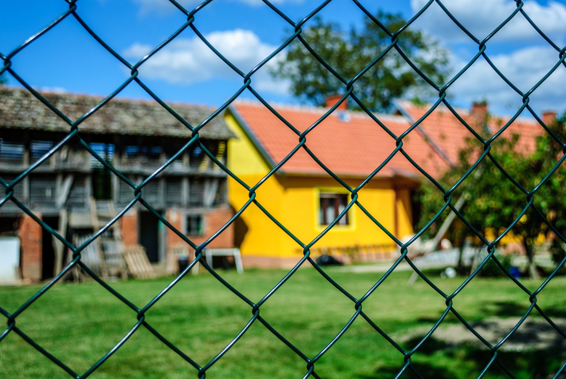 Chain Link Fence — Metal Chain  Fences in Auburn, CA