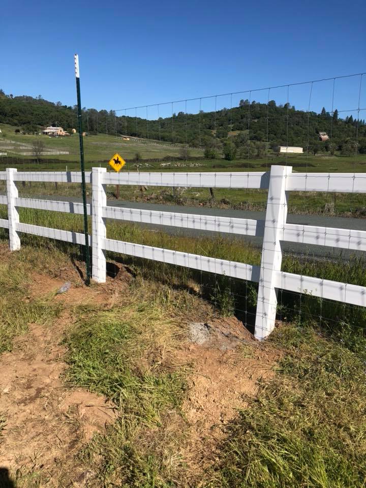 Quality Wooden Fencing — Ranch in Auburn, CA