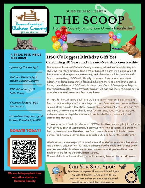 The Scoop Newsletter