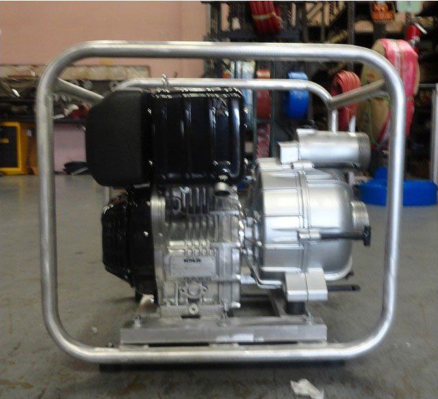 Closeup View of New Water Pump Machine — Gretna, LA — Advanced Industrial Products