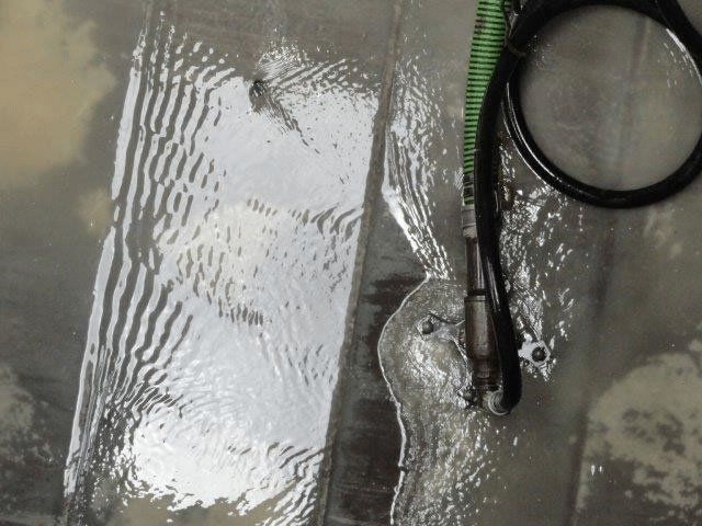 Closeup View of Green Hose — Gretna, LA — Advanced Industrial Products