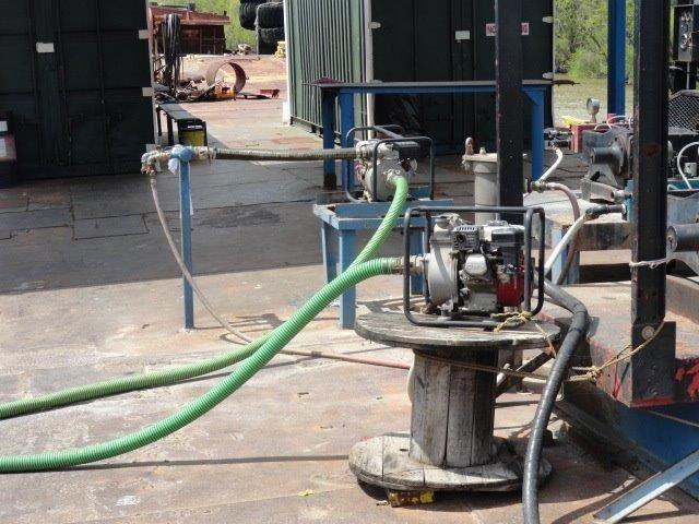 Side View of Two Water Pumps — Gretna, LA — Advanced Industrial Products