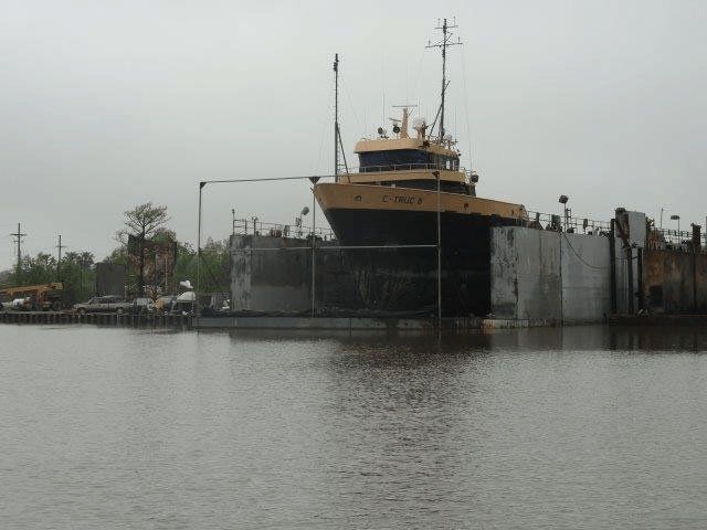 Side View of Ship — Gretna, LA — Advanced Industrial Products