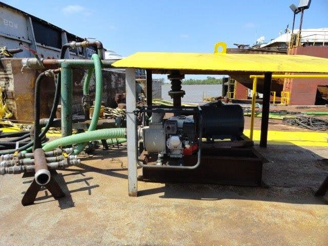 Green Hose Connected to Water Pump — Gretna, LA — Advanced Industrial Products