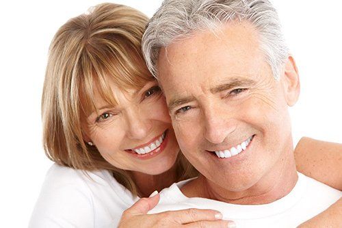 Happy Old Man and Woman — San Diego, CA — San Diego Center for Oral and Maxillofacial Surgery