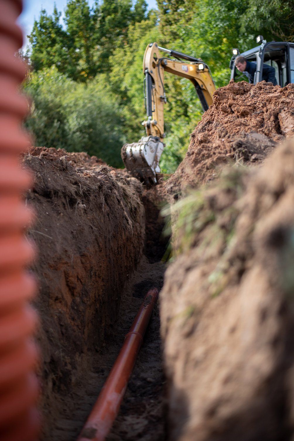 Lietaus ir drenažo sistemų montavimas