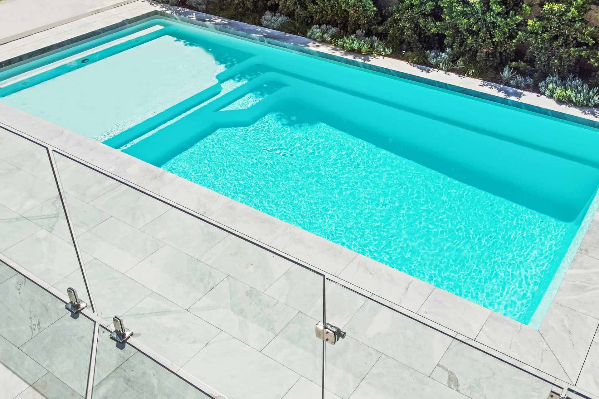 A Picture of a Medium Swimming Pool of a Sunseeker Slimline 8.2m x 3.5m — SJ Pools and Concreting in Dubbo, NSW