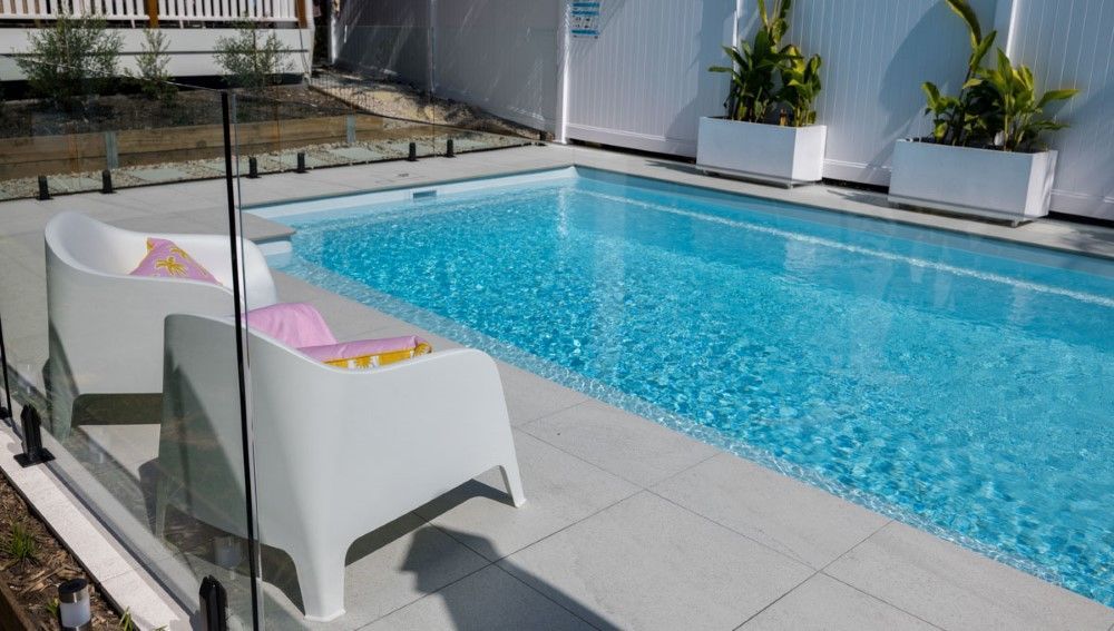 A Picture of a Large Swimming Pool of a venice pool 9.5m x 4.4m — SJ Pools and Concreting in Dubbo, NSW