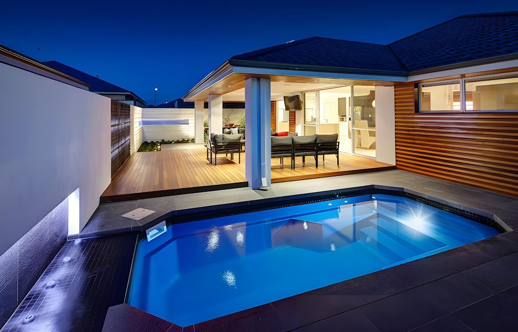 A Picture of a Swimming Pool of Swim Spa 5.2m x 2.3m — SJ Pools and Concreting in Dubbo, NSW