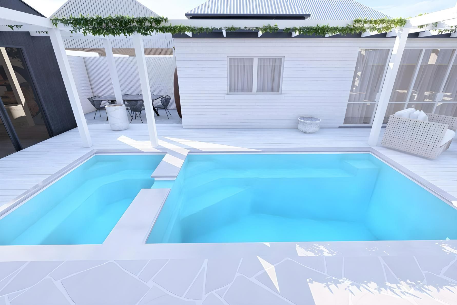 A Picture of a Swimming Pool of Sorrento 6.1m x 2.8m — SJ Pools and Concreting in Dubbo, NSW