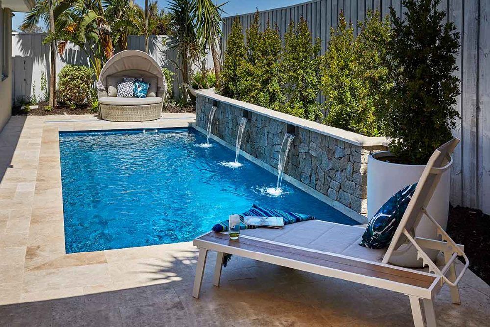 A Picture of a Medium Swimming Pool of a Amalfi 7.2m x 2.8m — SJ Pools and Concreting in Dubbo, NSW