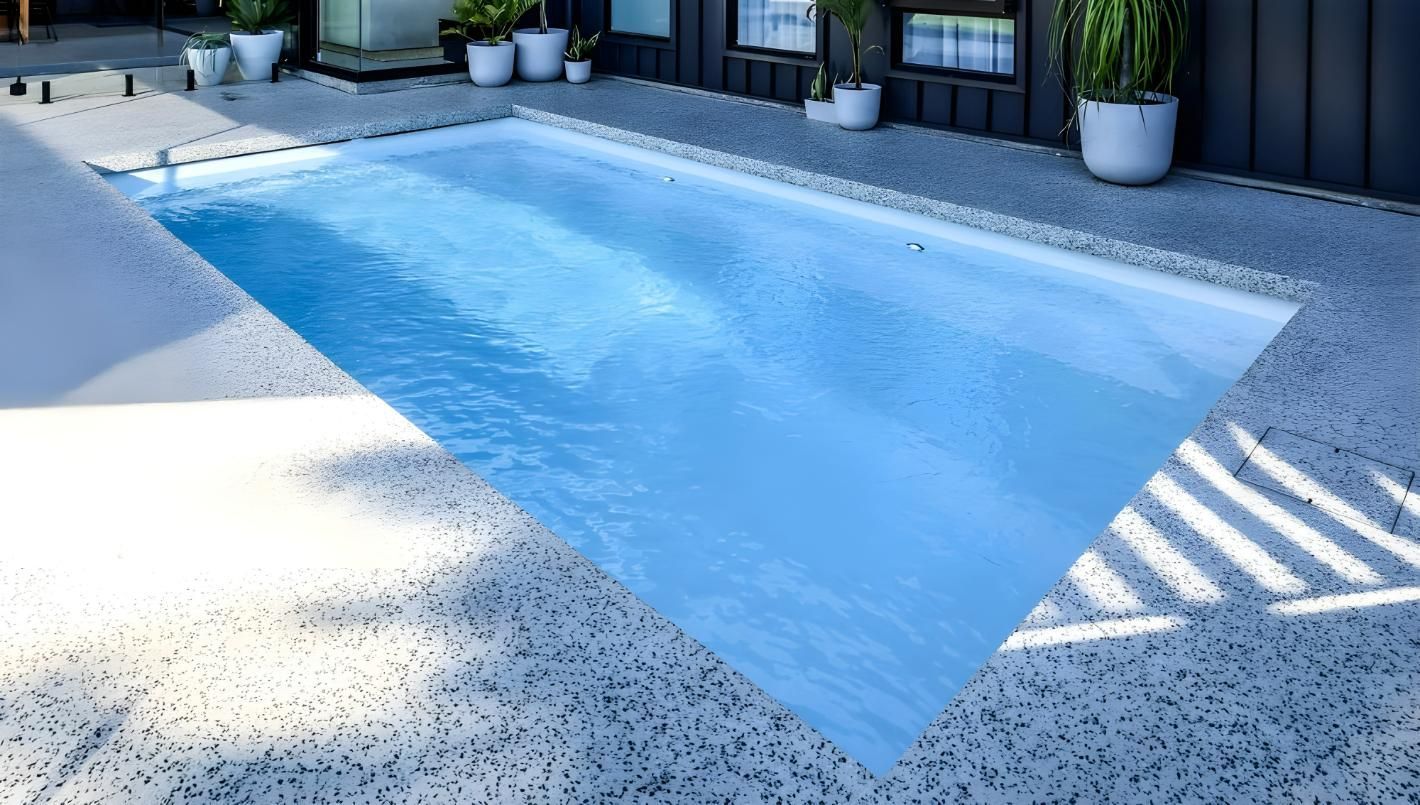 A Picture of a Swimming Pool of Corsa 4.2m x 2.2m — SJ Pools and Concreting in Dubbo, NSW