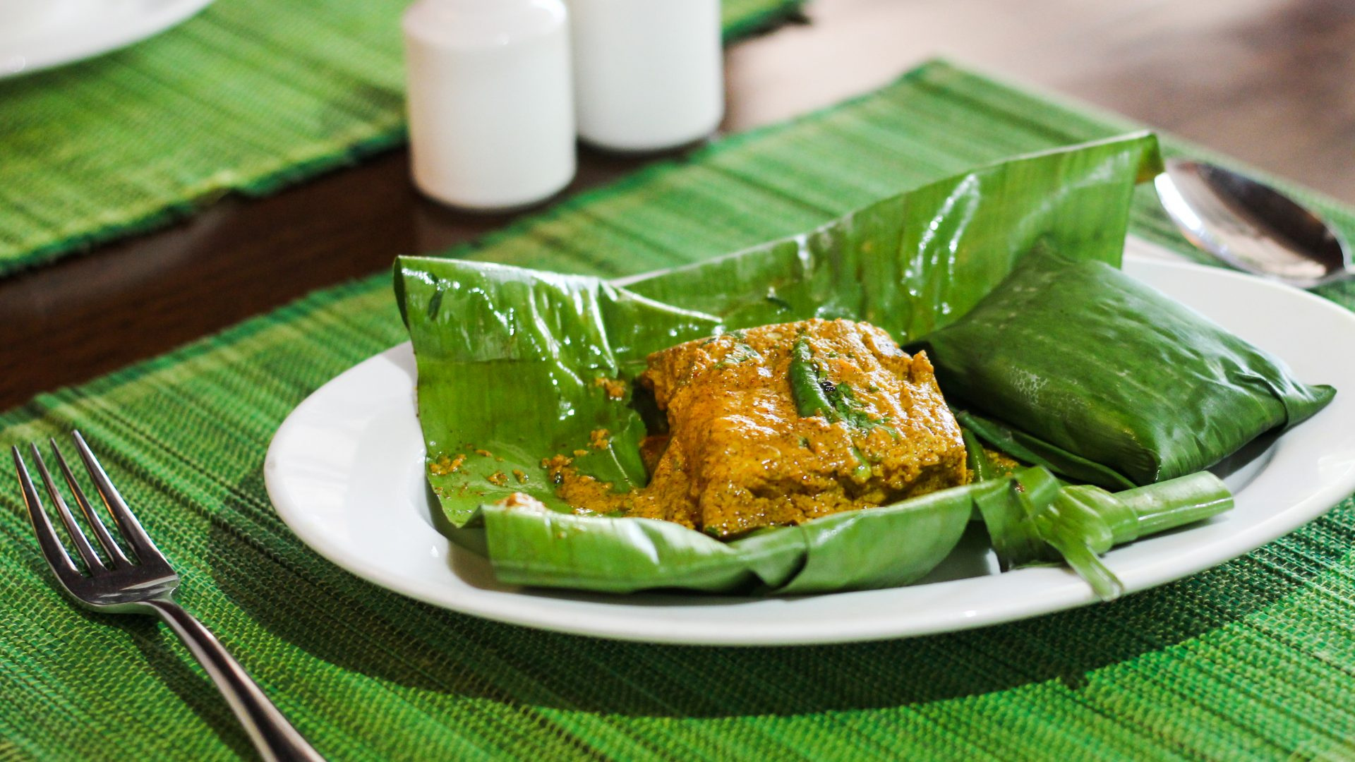 A delectable plate of sambal udang petai, cooked in Tea Garden sambal paste