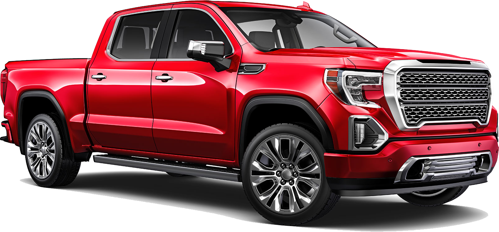 Heavy Duty Pickup Truck - isolated on white background