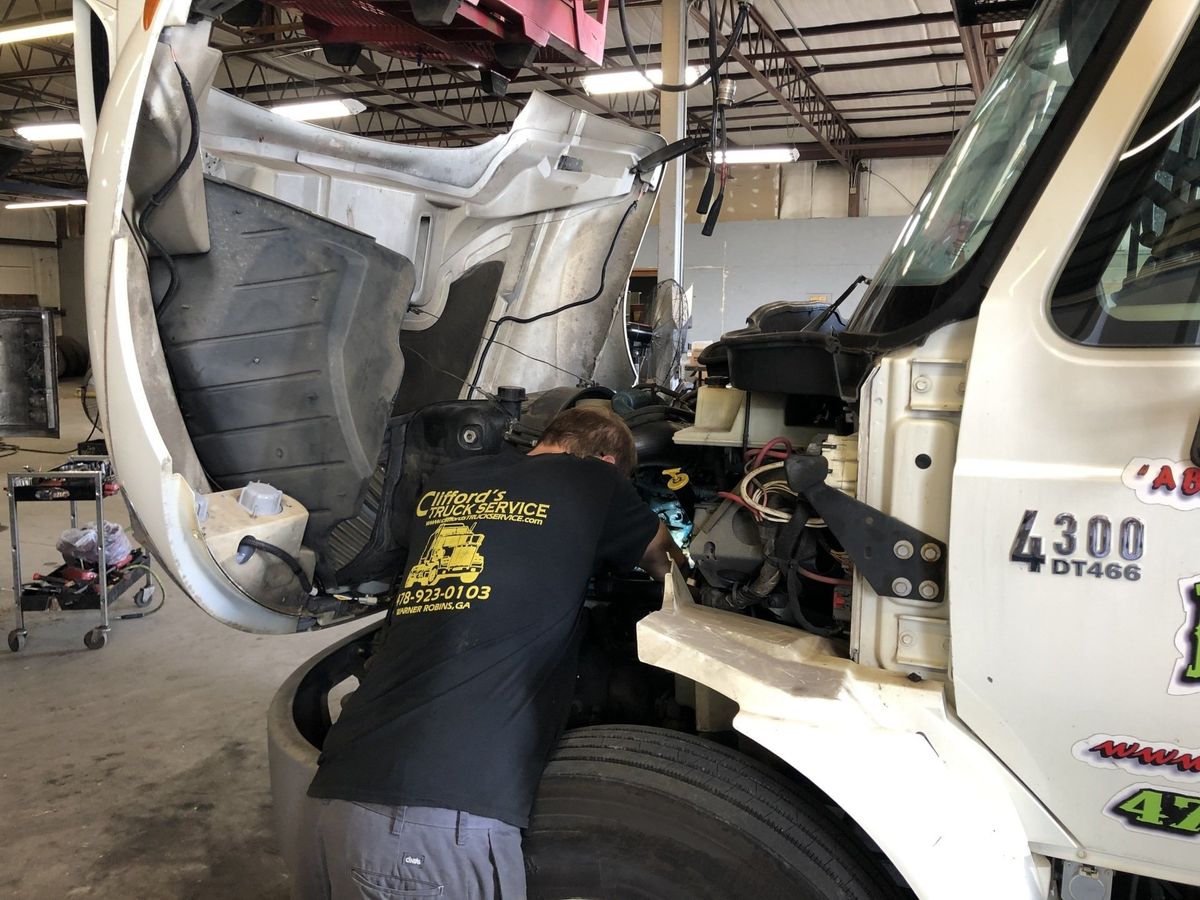 Ongoing Truck Engine Checkup — Warner Robins, GA — Clifford's Truck Service