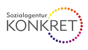 Das Logo der Sozialagentur Konkret Gmbh.