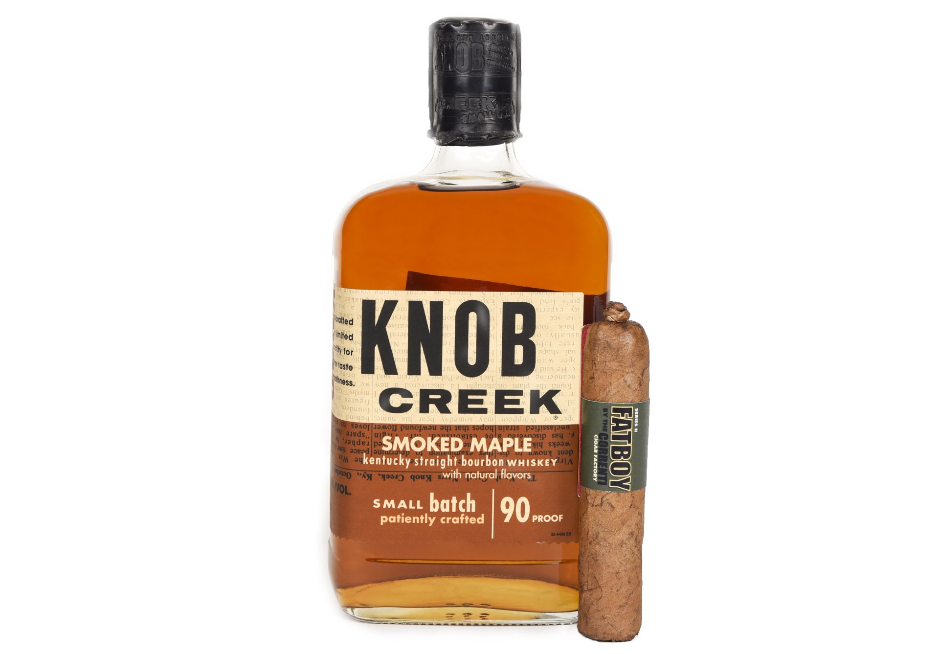 Knob Creek Smoked Maple with a Frank Correnti Fat Boy (60 x 4)