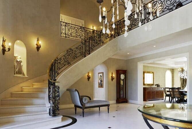 Custom stairs in Los Angeles, CA-Renaissance Design Studio