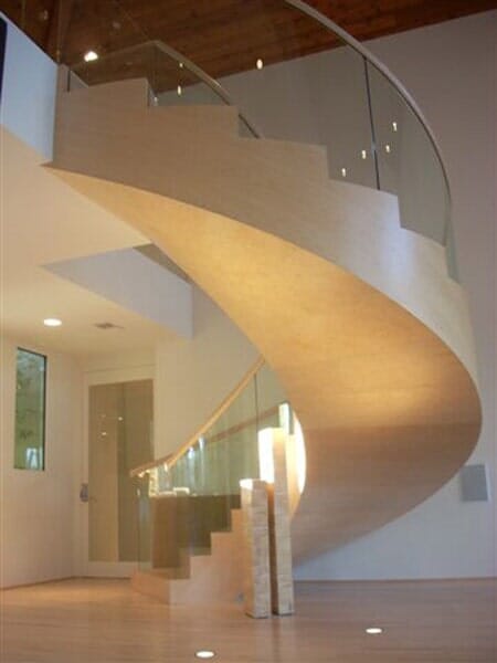 Custom stairs in Los Angeles, CA-Renaissance Design Studio