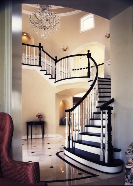 Custom stairs in Los Angeles, CA-Renaissance Design Studio