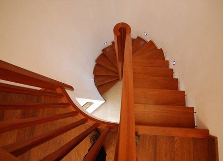 finely crafted staircase