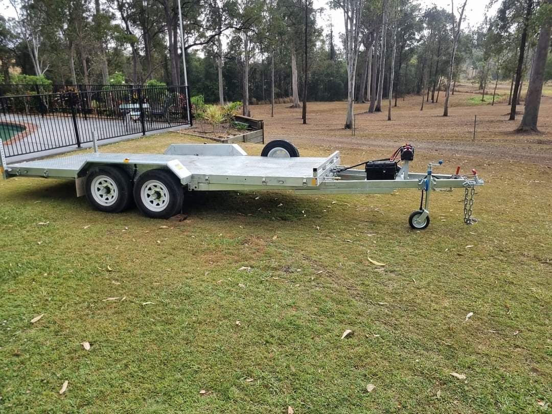 Trailer in side view — Trailer Hire Near Me in Sunshine Coast, QLD