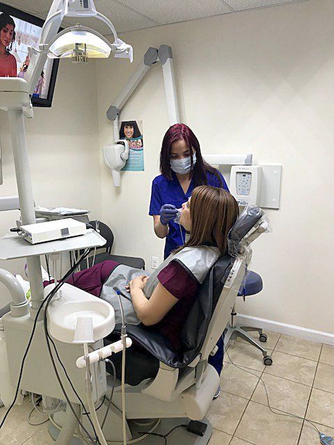 dental root canal treatment