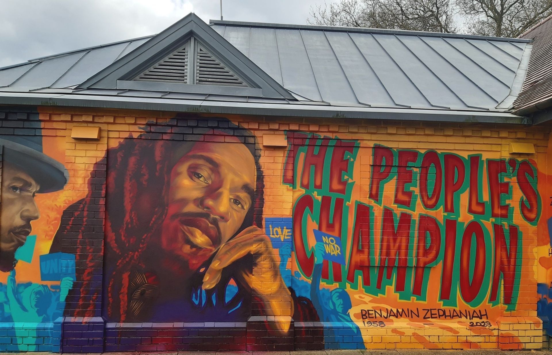 Benjamin Zephaniah Mural