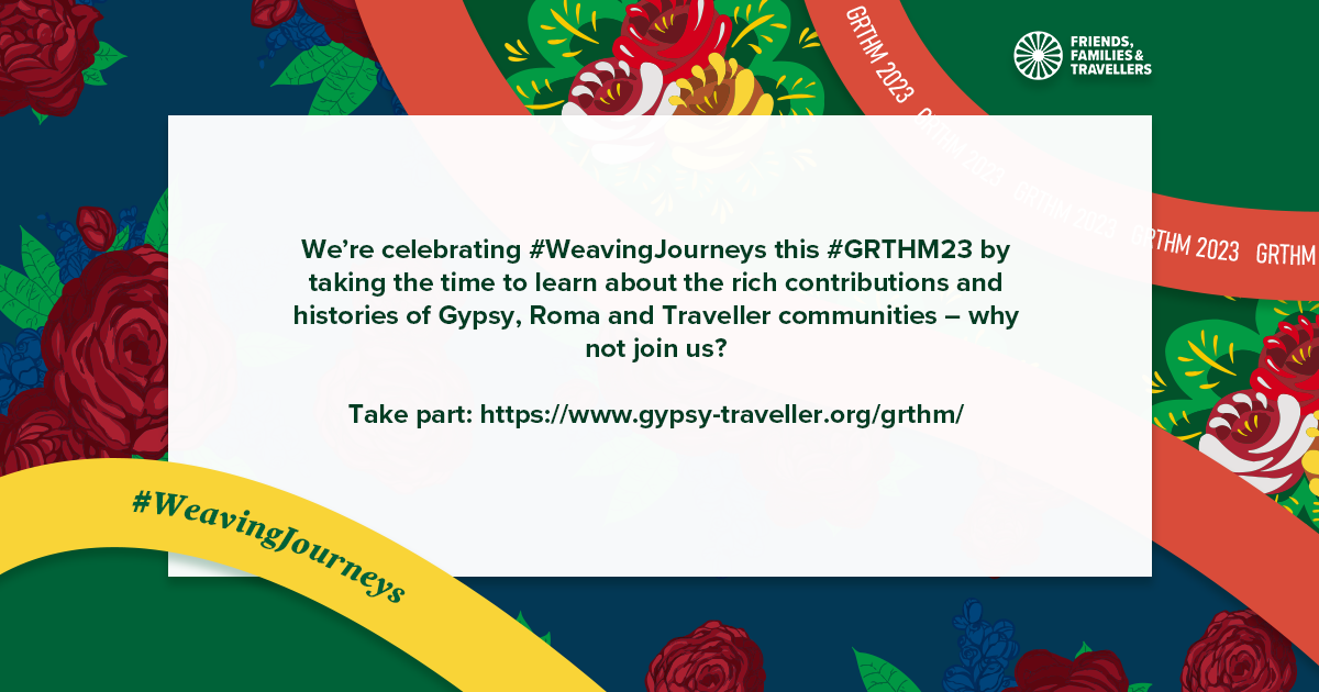 Gypsy, Roma and Traveller History Month 2023