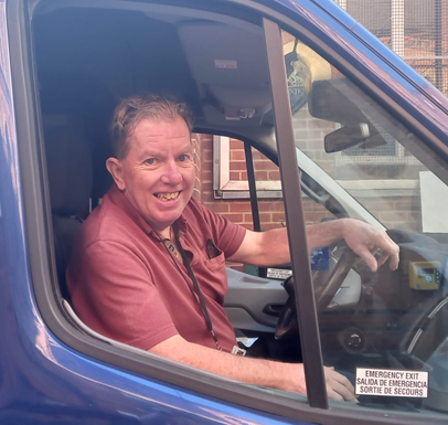 Minibus driver, John Mulry