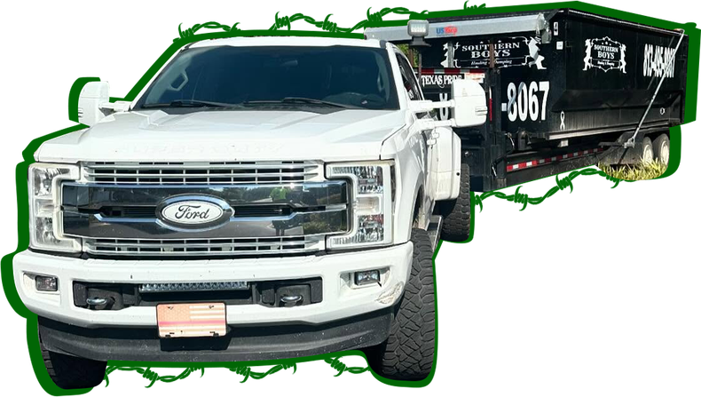 Southern Boys Hauling & Dumping truck