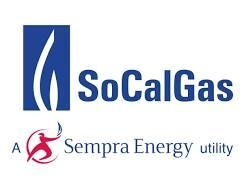 The logo for socalgas is a company that provides energy utility services.