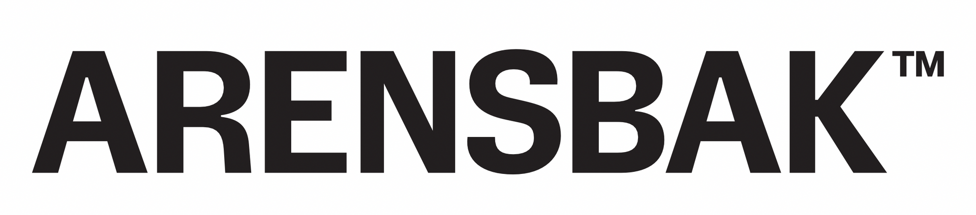 et sort/hvidt logo til arensbak 