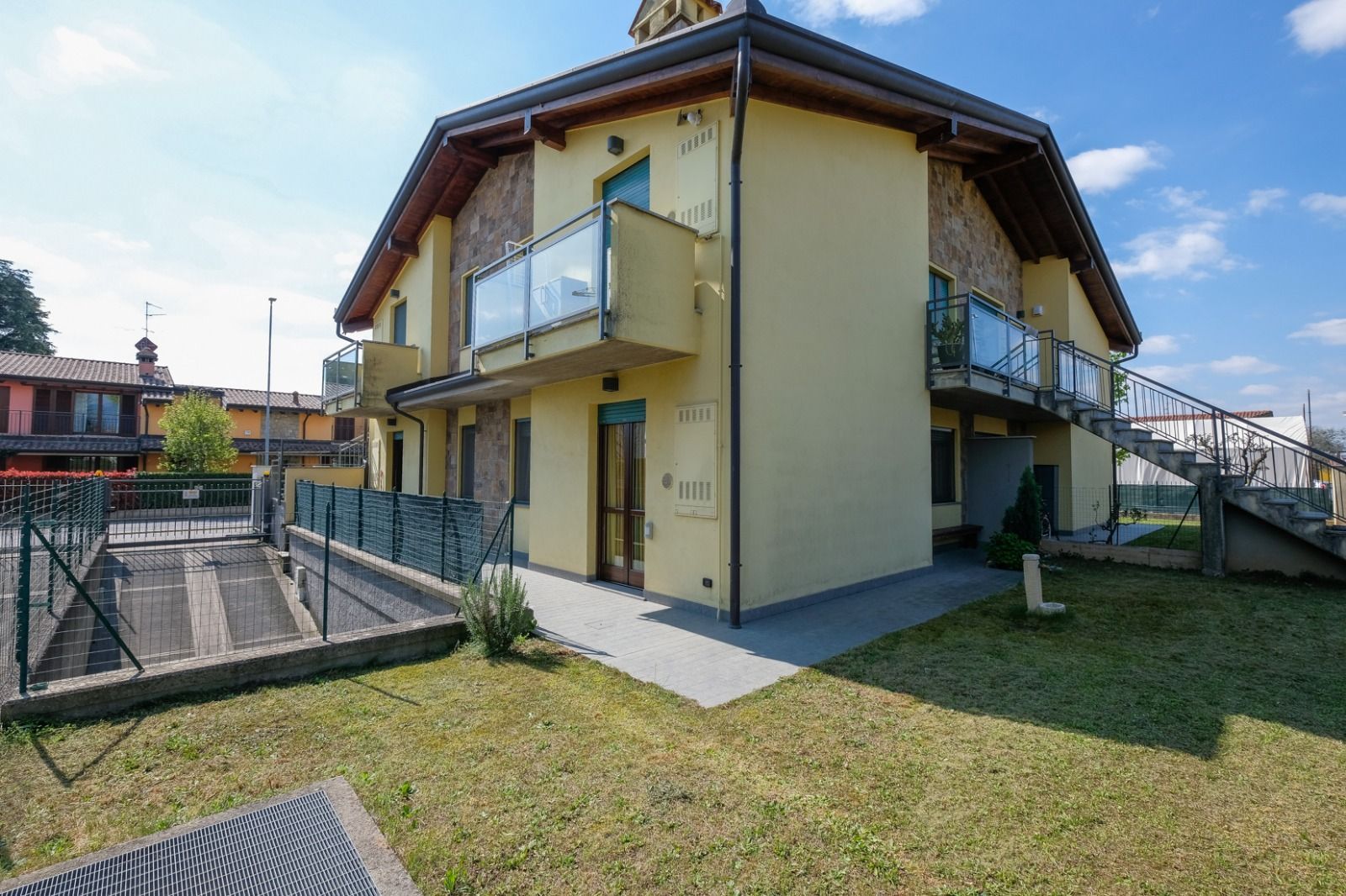 Quadrilocale a Treviolo con ampio giardino