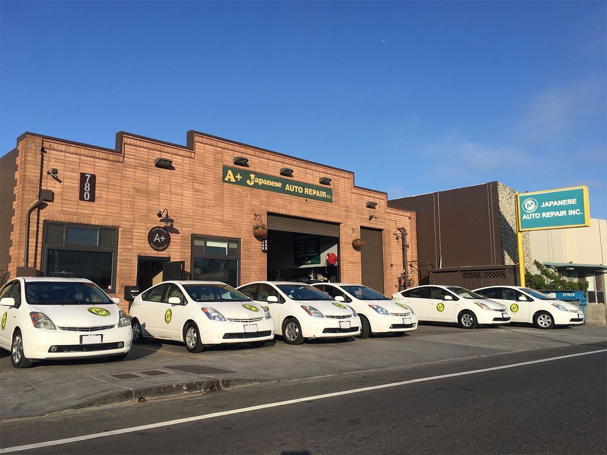 Outside the shop | A+ Japanese Auto Repair, Inc.